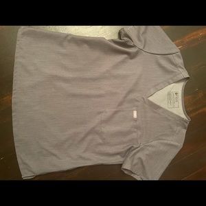 FIGS Casma Scrub Top size Medium Graohite